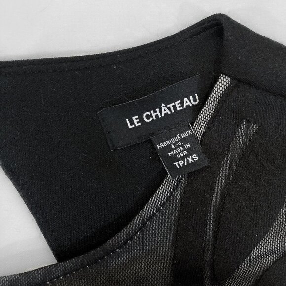 Le Château Dress with Sheer Detail | Size XS - Picture 2 of 5